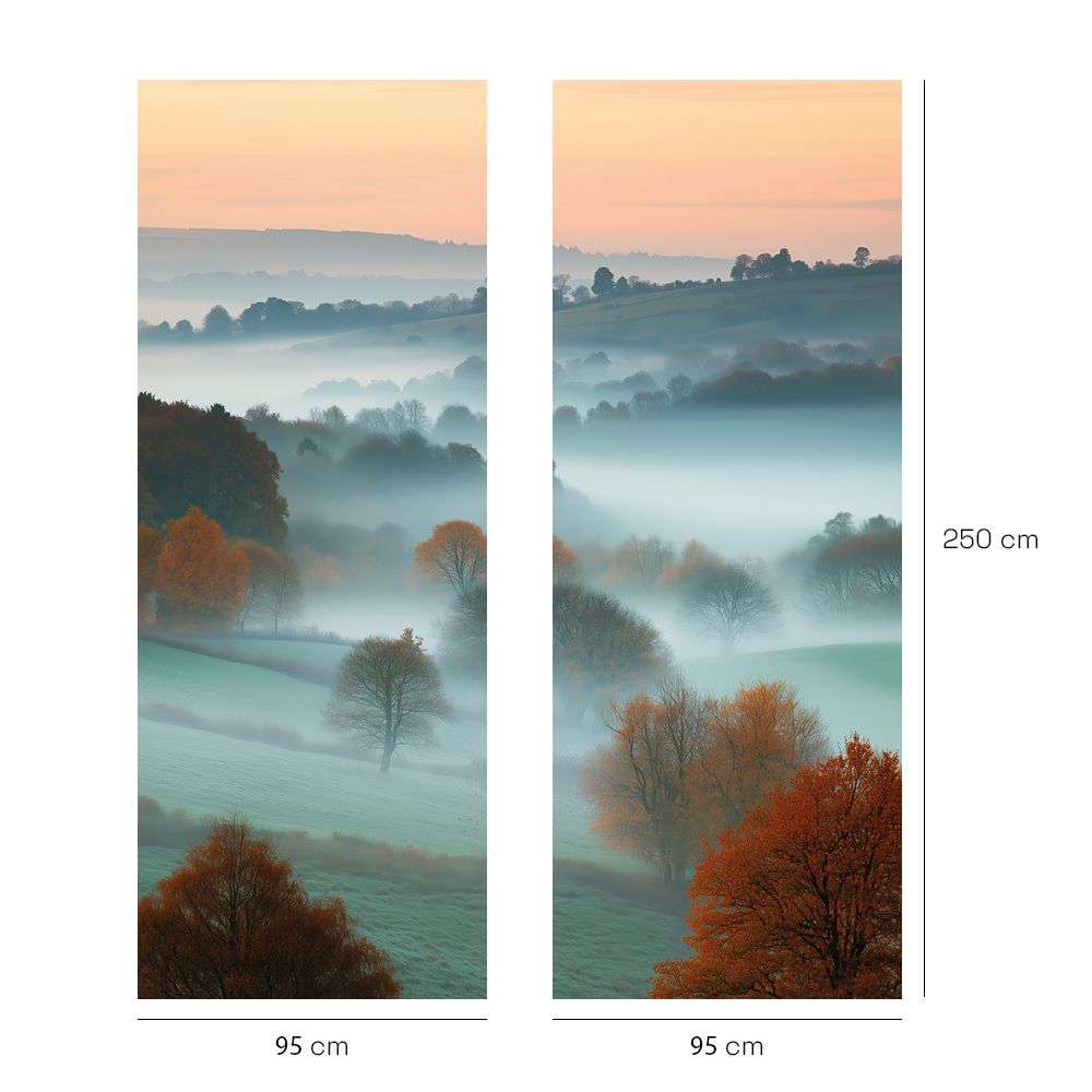 Papier peint "Paysage paisible"