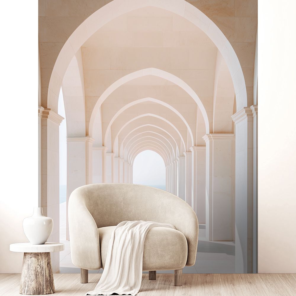 Papier peint "Perspective architecturale"