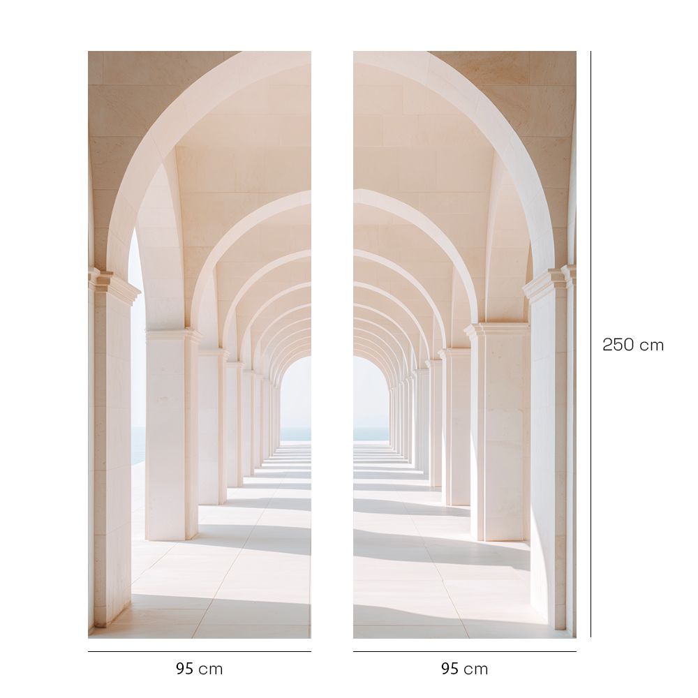 Papier peint "Perspective architecturale"