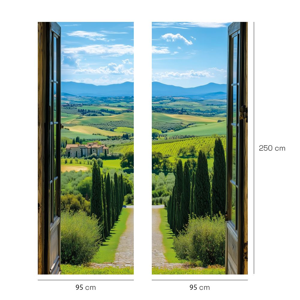 Papier peint "Visuel coloré"