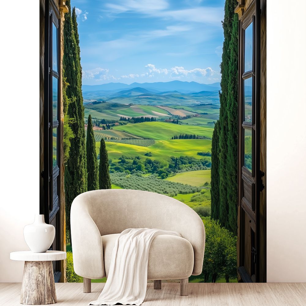 Papier peint "Panorama apaisant"