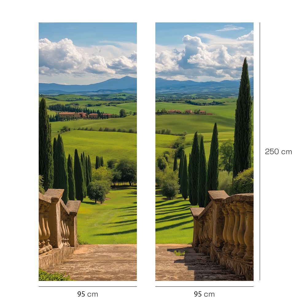 Papier peint "Paysage serein naturel"