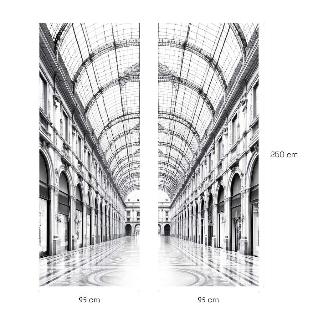 Papier peint "Grandes architectures élégantes"