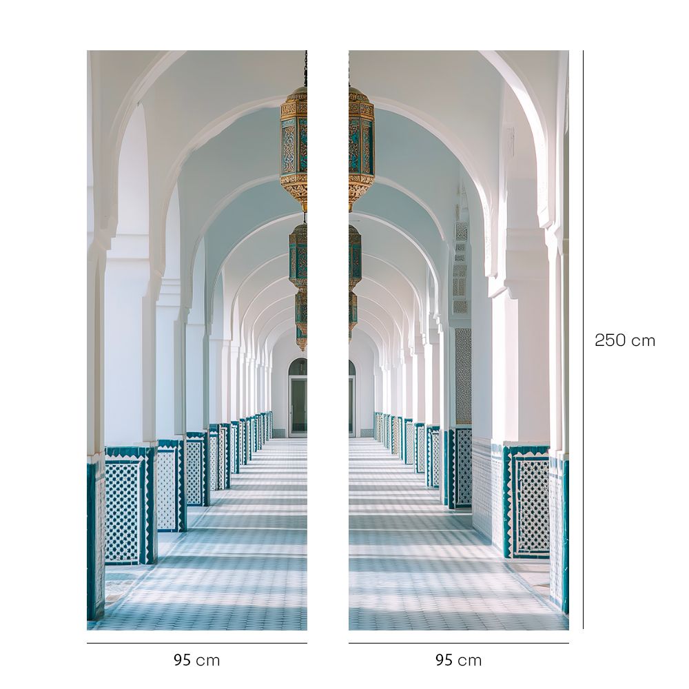 Papier peint "Arches marocaines élégantes"