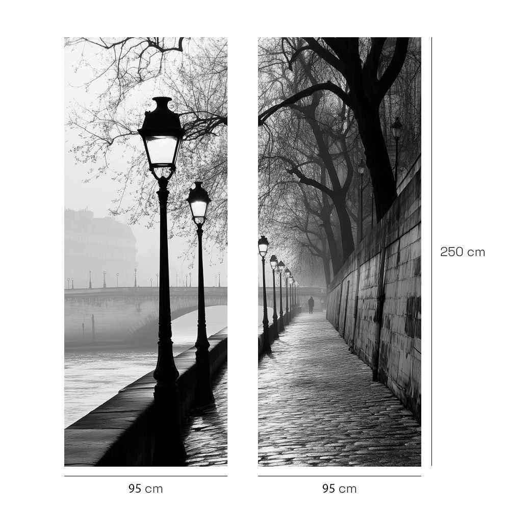 Papier peint "Ambiance urbaine sereine"