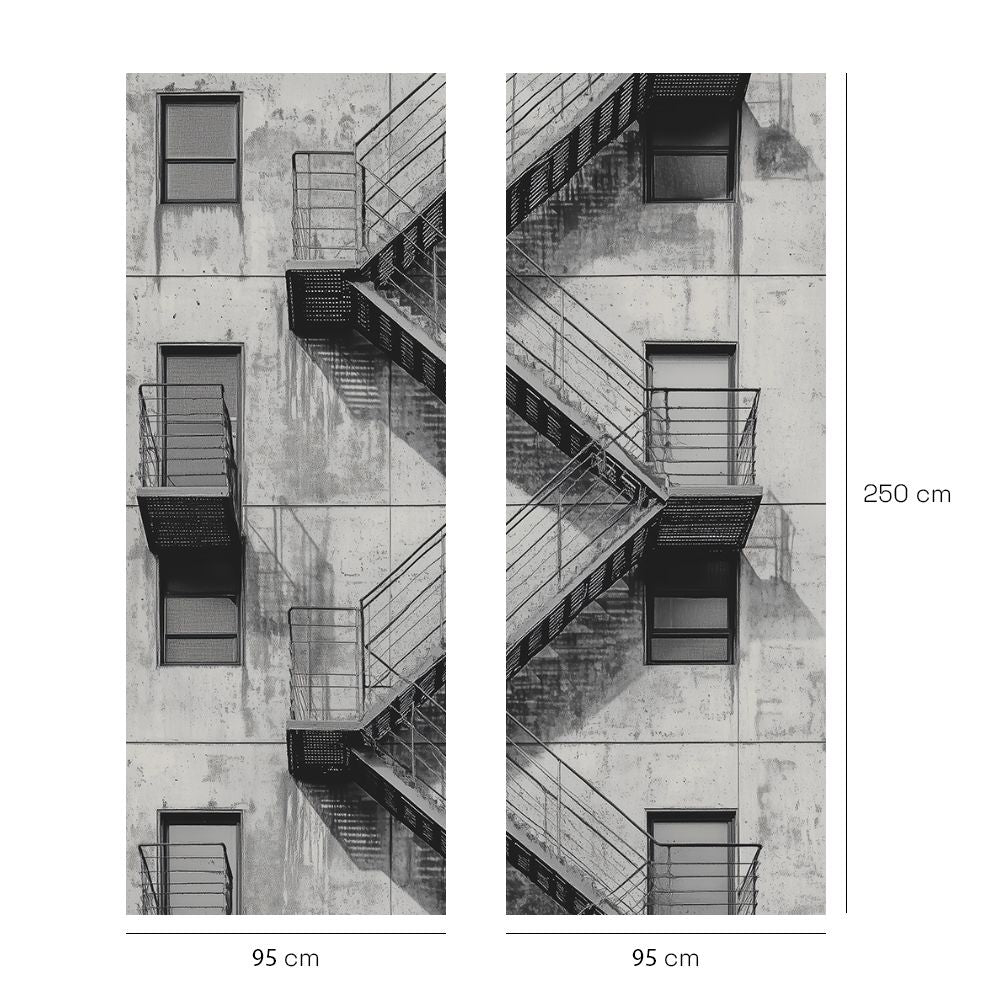 Papier peint "Échelle urbaine"