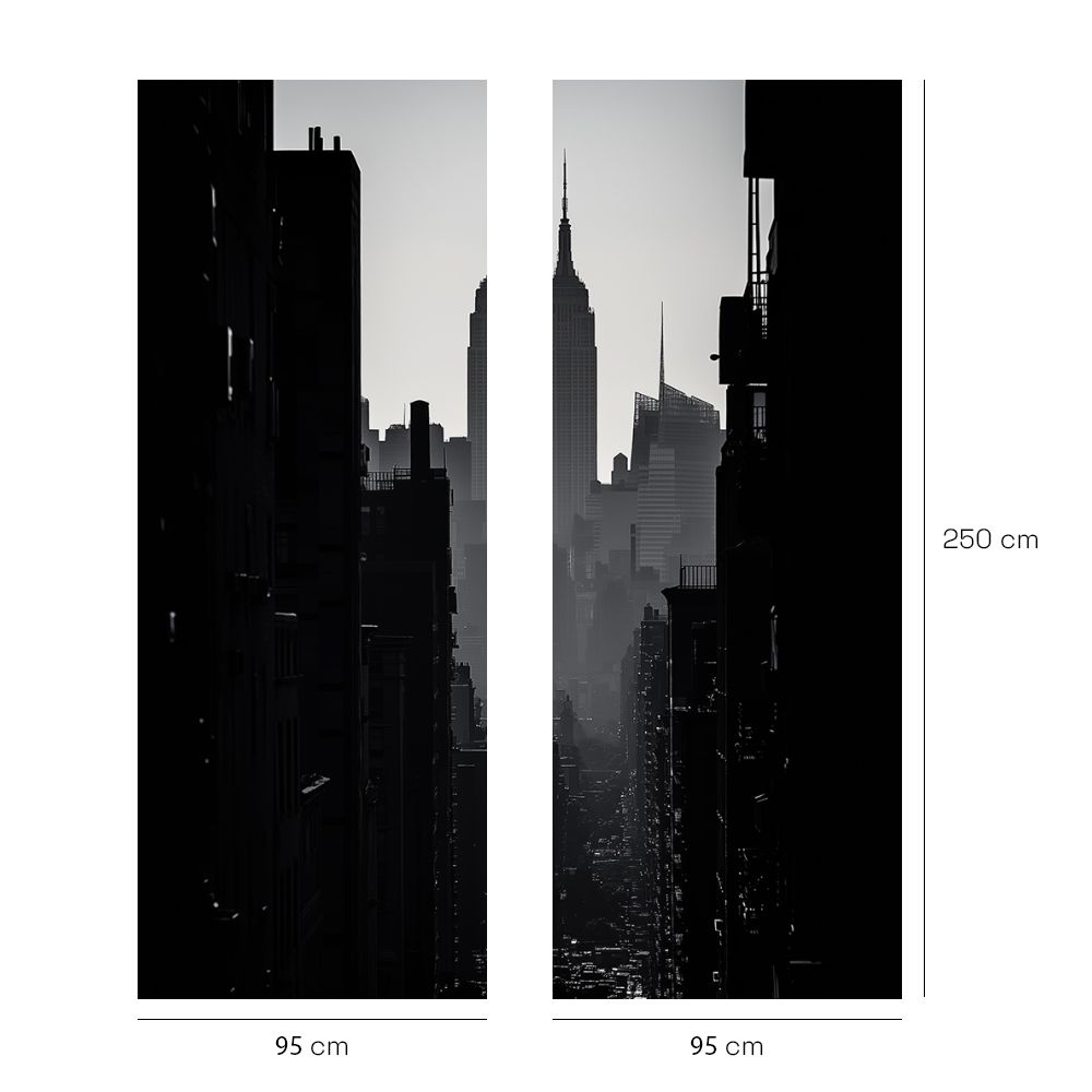 Papier peint "Ville moderne"