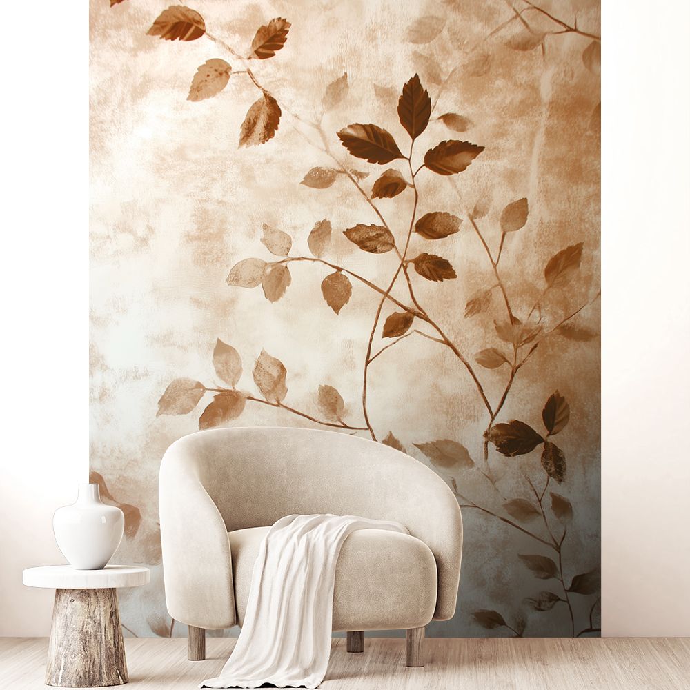 Papier peint "Feuillage harmonieux"