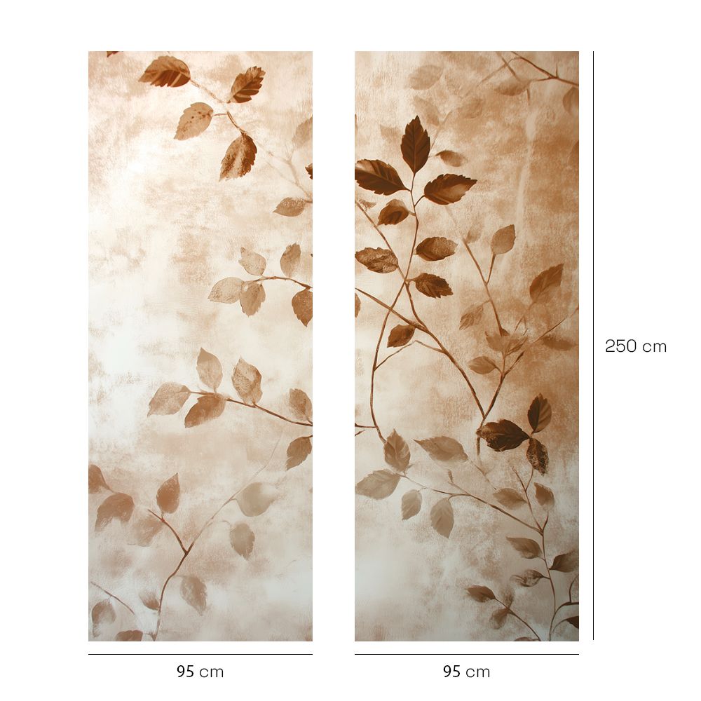 Papier peint "Feuillage harmonieux"