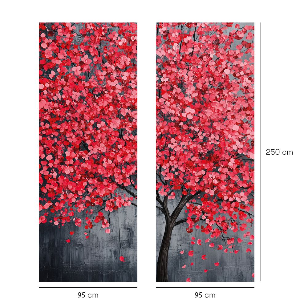 Papier peint "Arbre en fleur"