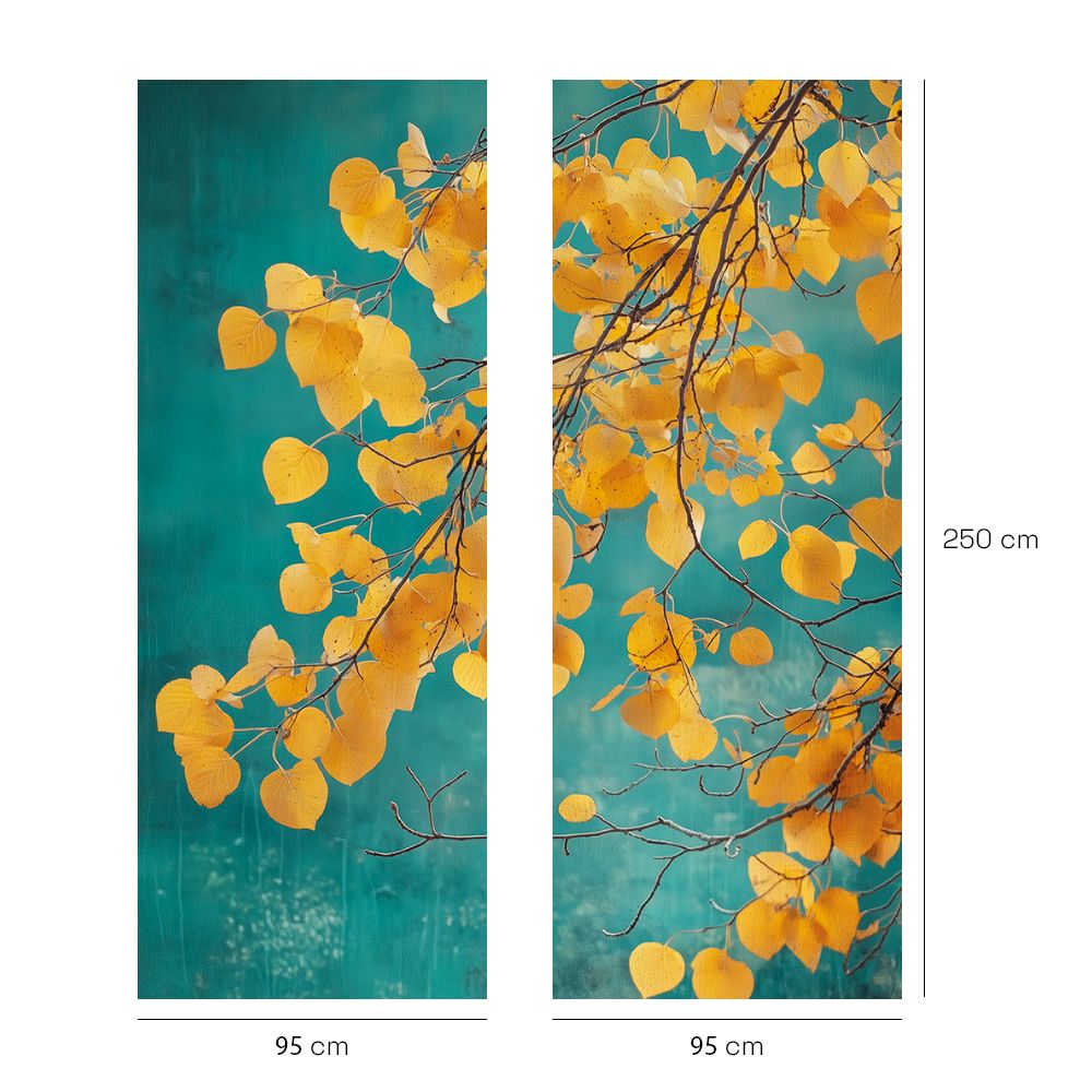 Papier peint "Branches élégantes"