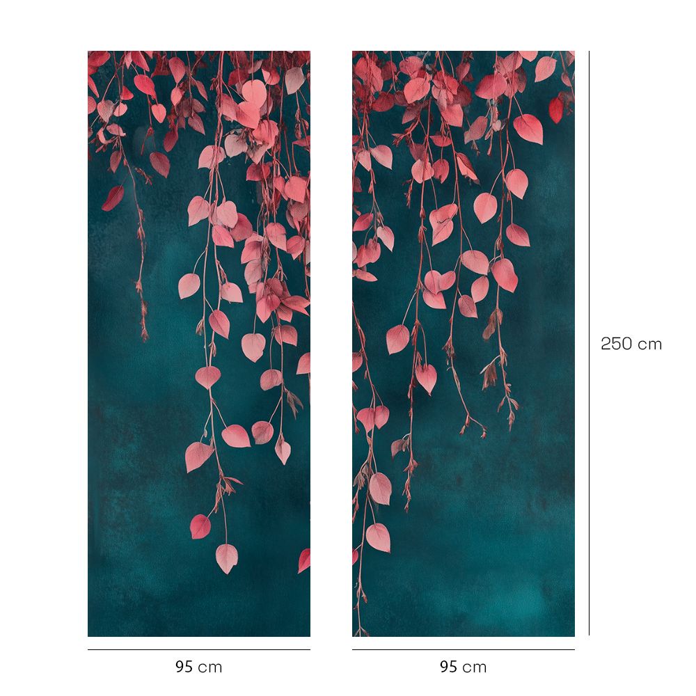 Papier peint "Chute de feuilles"