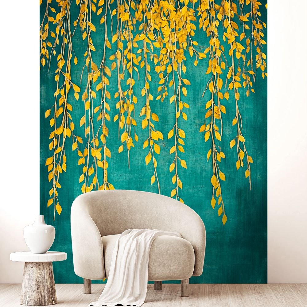 Papier peint "Lianes suspendues élégantes"