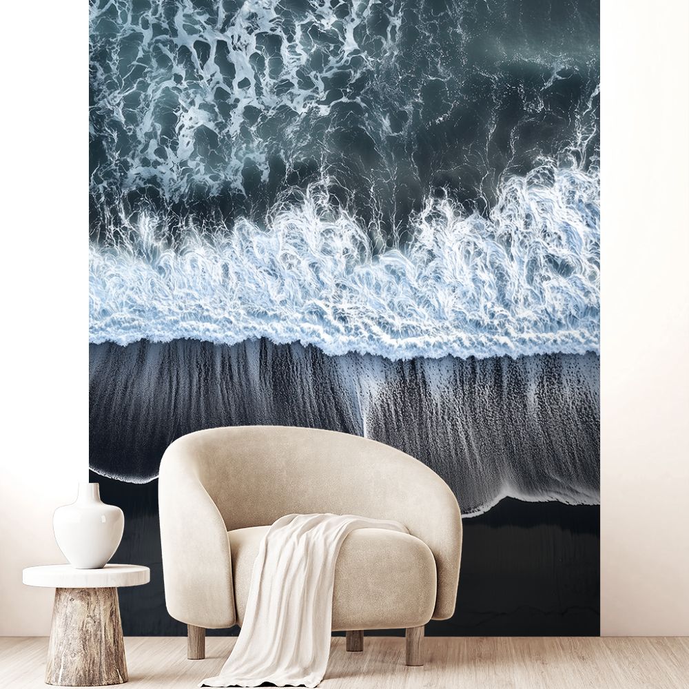 Papier peint "Vagues dynamiques"
