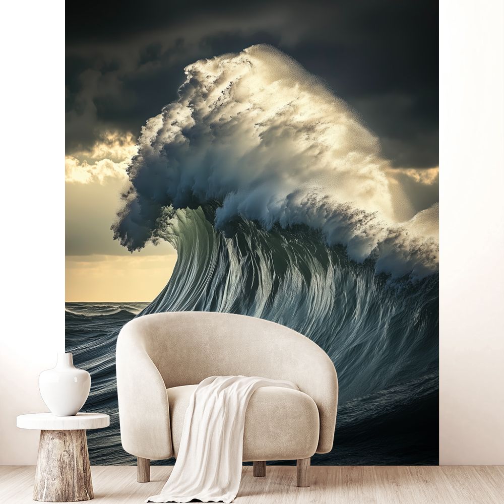 Papier peint "Vague majestueuse"