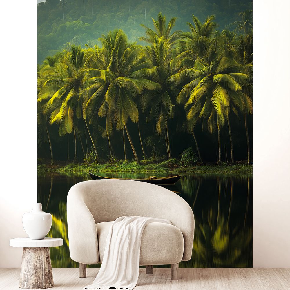 Papier peint "Paysage serein"