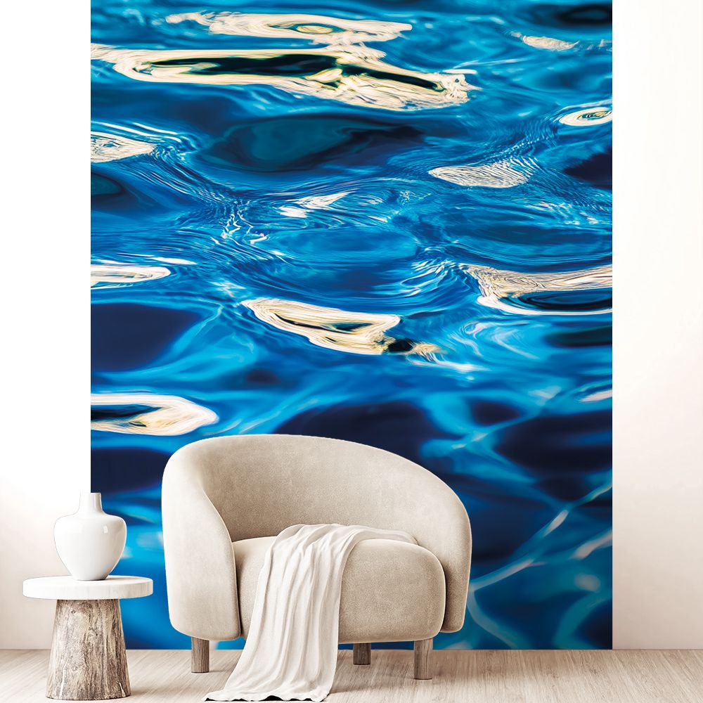 Papier peint "Effet aquatique serein"