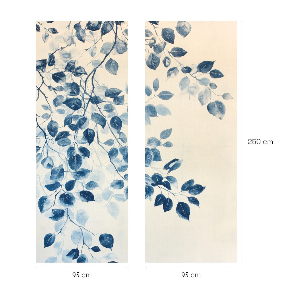 Papier peint "Feuillage apaisant"