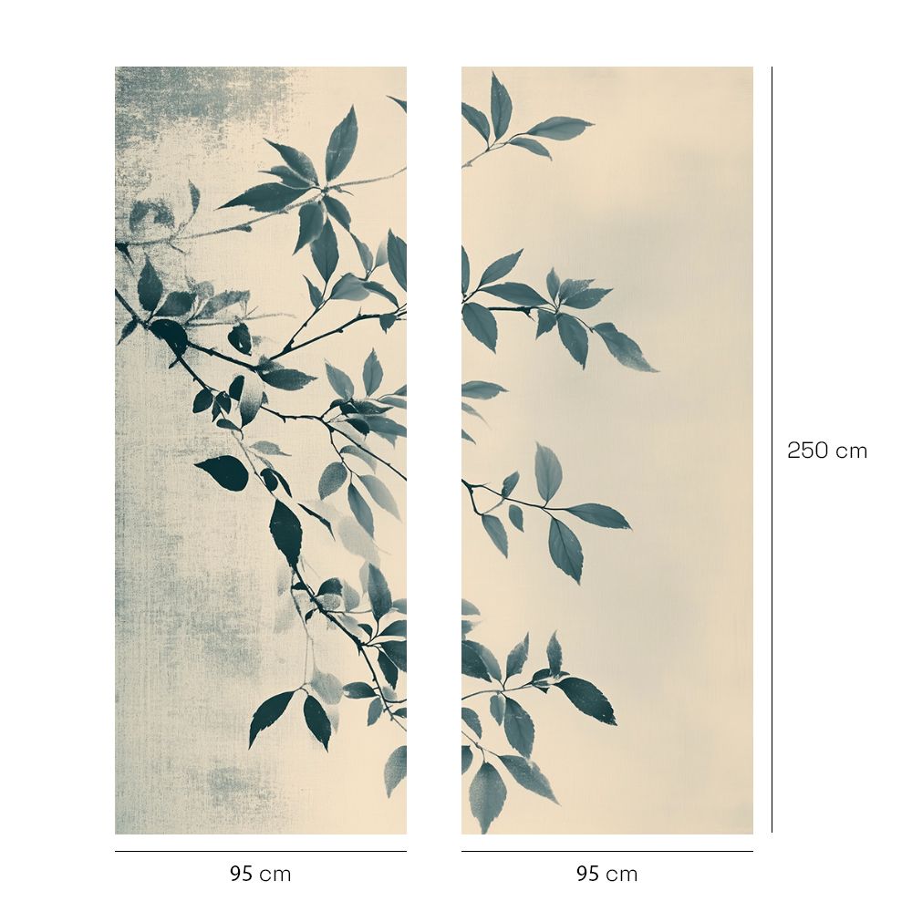 Papier peint "Branches élégantes"