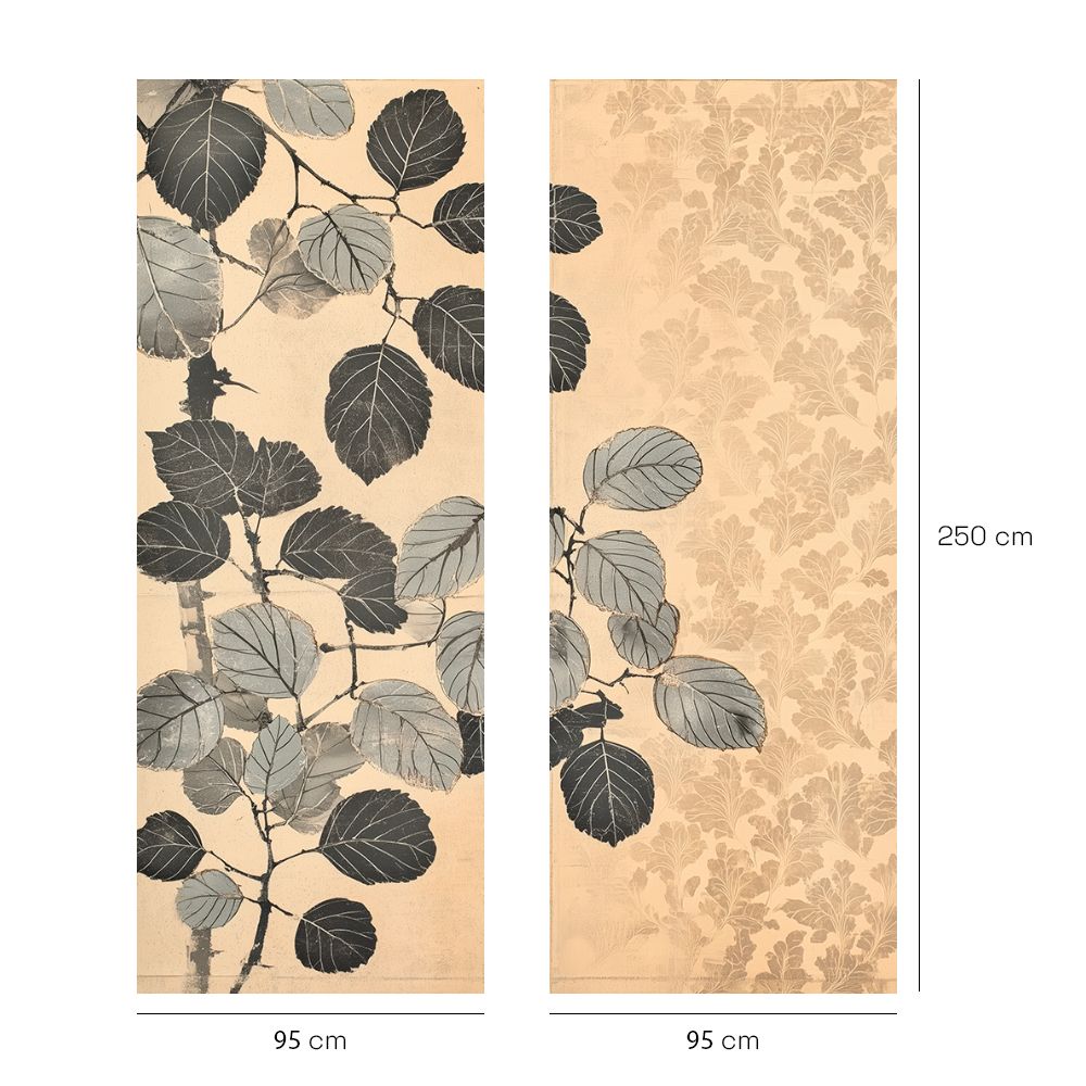 Papier peint "Feuillage élégant"