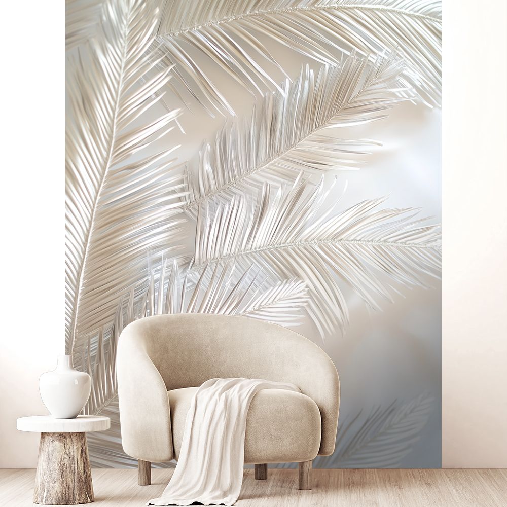 Papier peint "Feuilles élégantes"