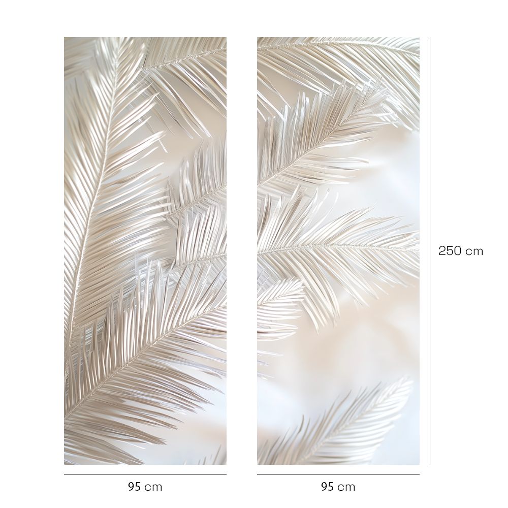 Papier peint "Feuilles élégantes"