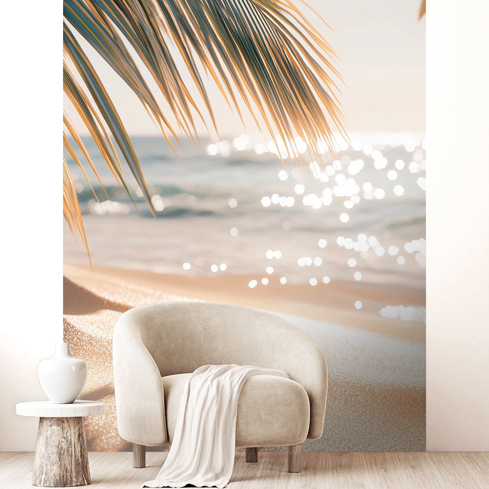 Papier peint "Plage ensoleillée"