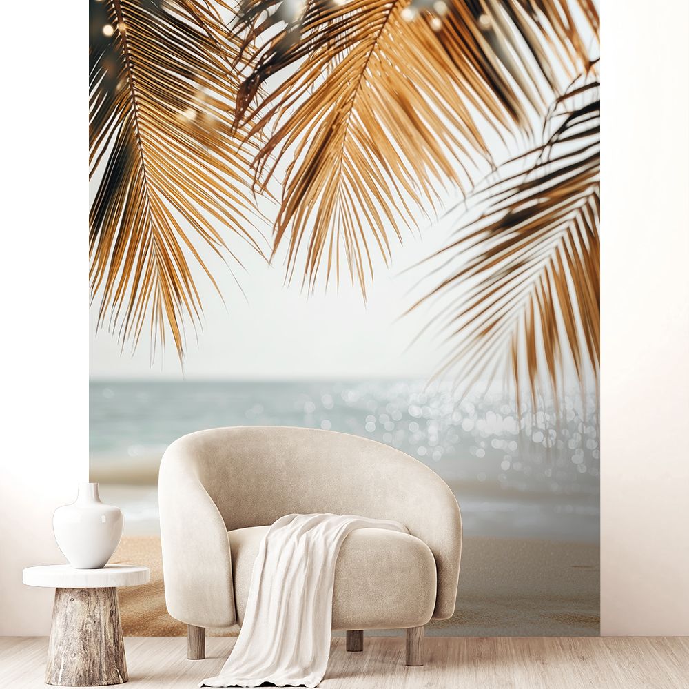 Papier peint "Plage tropicale relaxante"