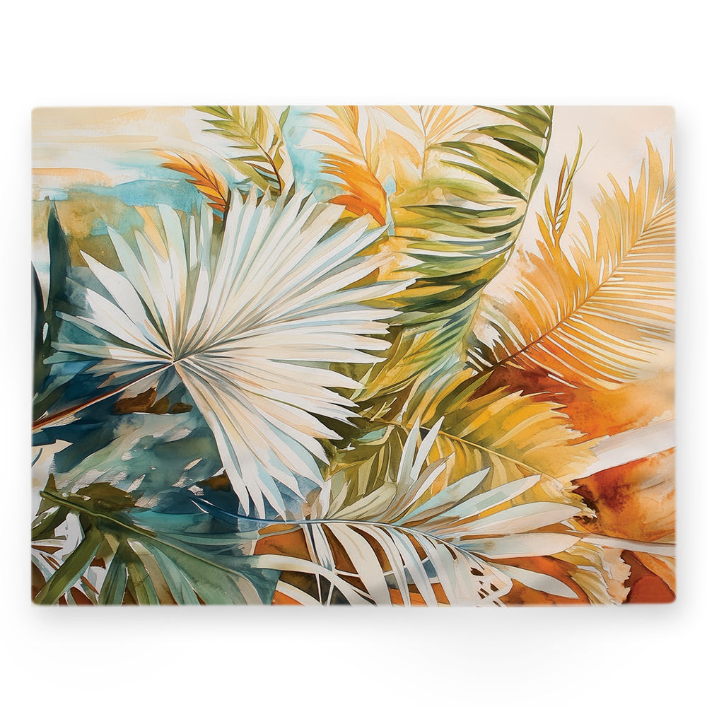 Nappe feuilles – Multicouleur – 140×220 cm