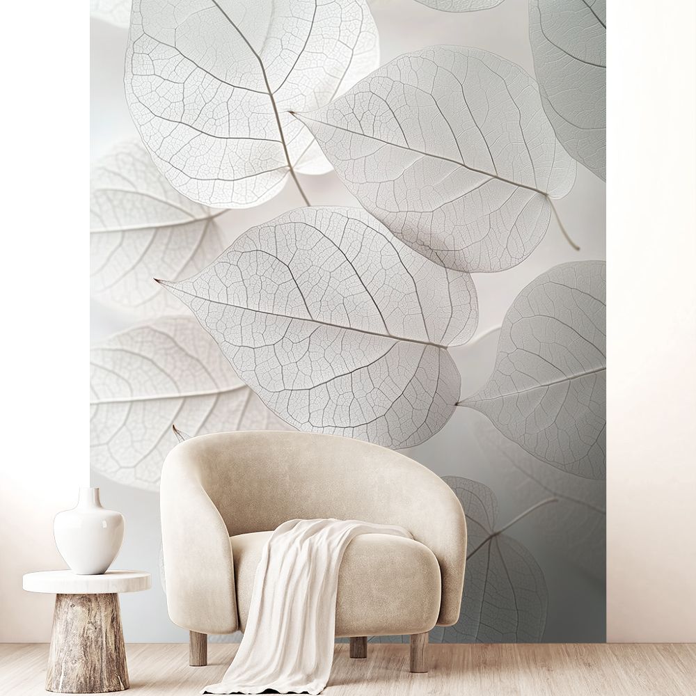 Papier peint "Détail des feuilles"