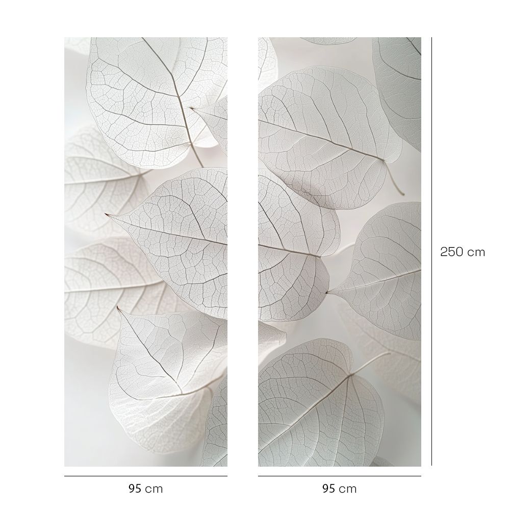Papier peint "Détail des feuilles"