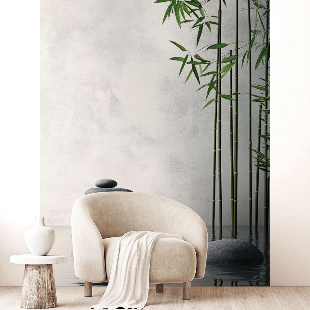 Papier peint "Ambiance zen apaisante"
