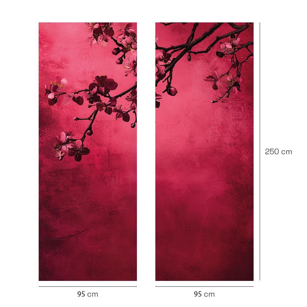 Papier peint "Fleurs délicates"
