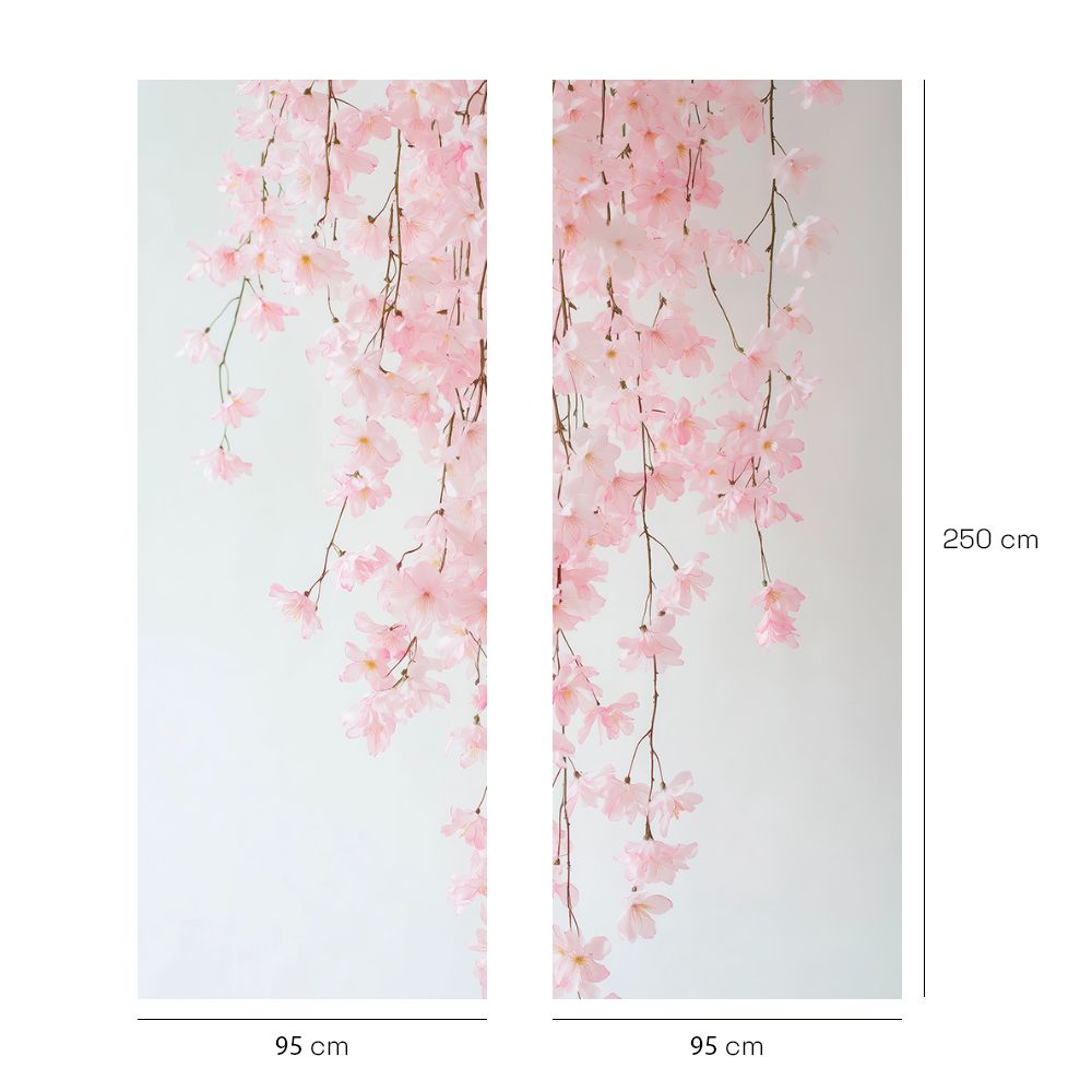 Papier peint "Fleurs délicates"