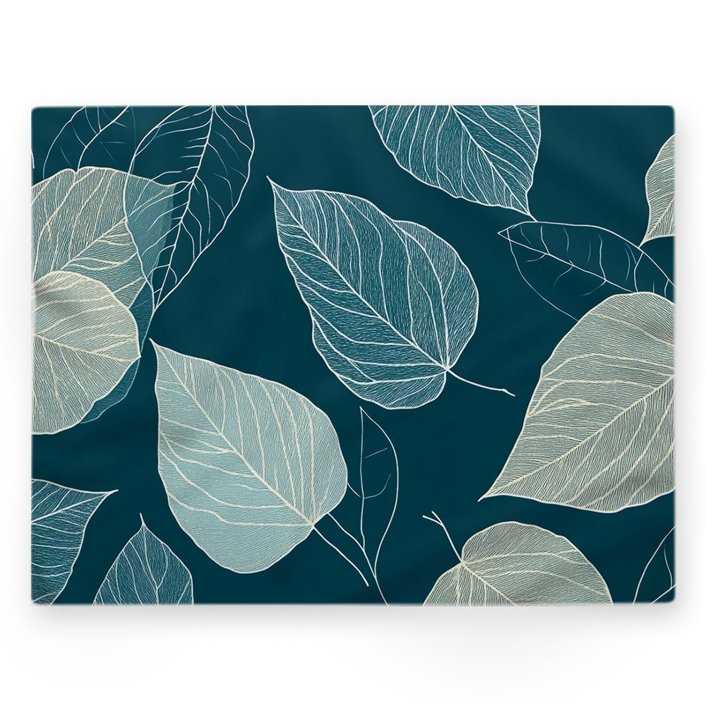 Nappe feuilles – Vert – 140×220 cm