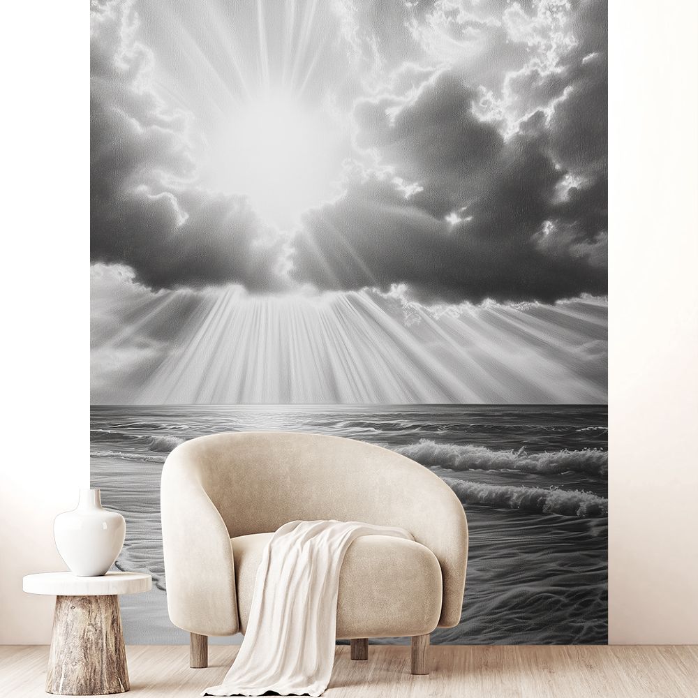 Papier peint "Coucher de soleil"