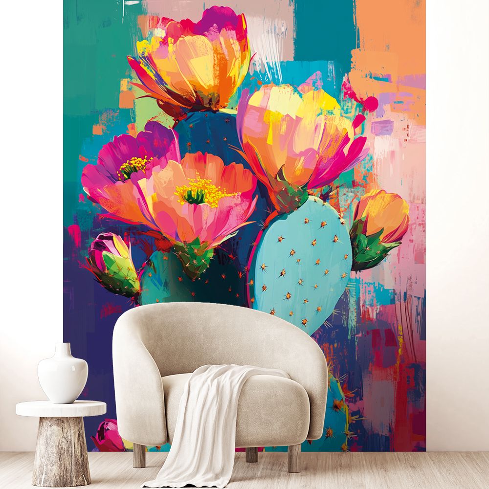 Papier peint "Cactus éclatant"