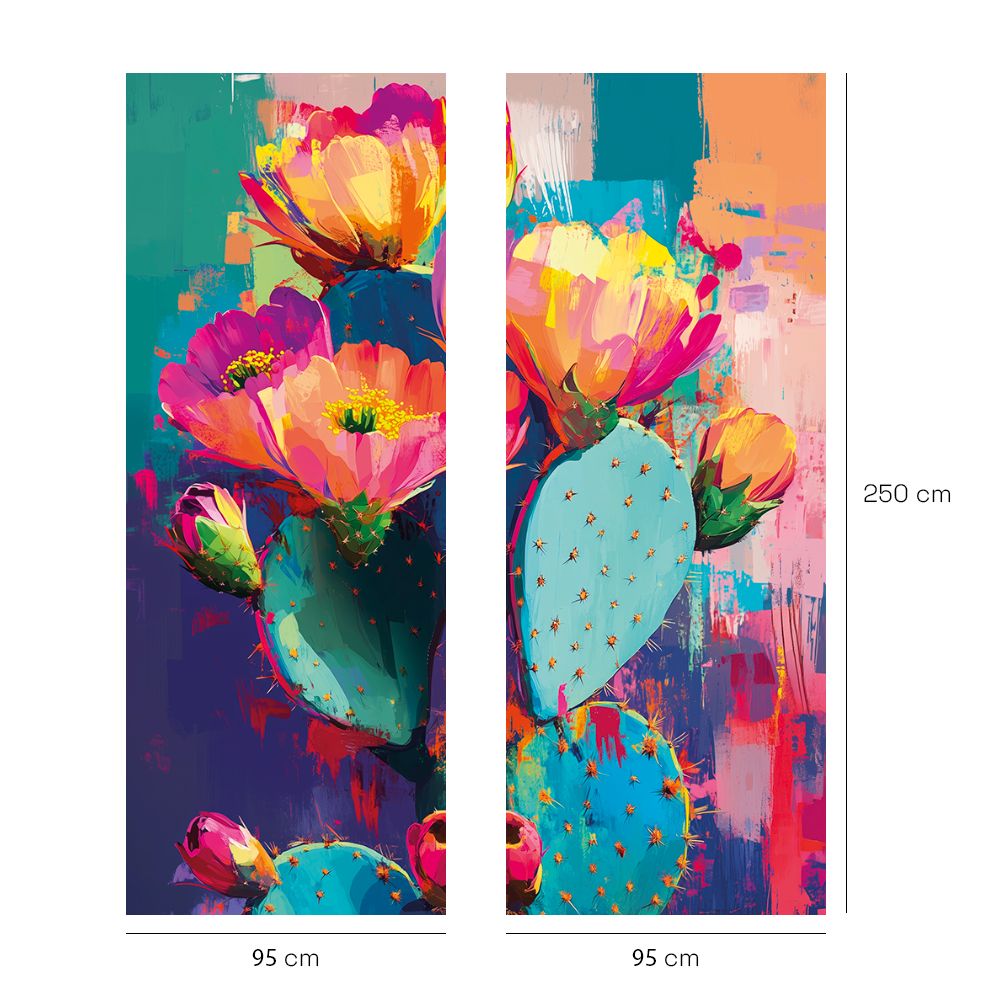 Papier peint "Cactus éclatant"