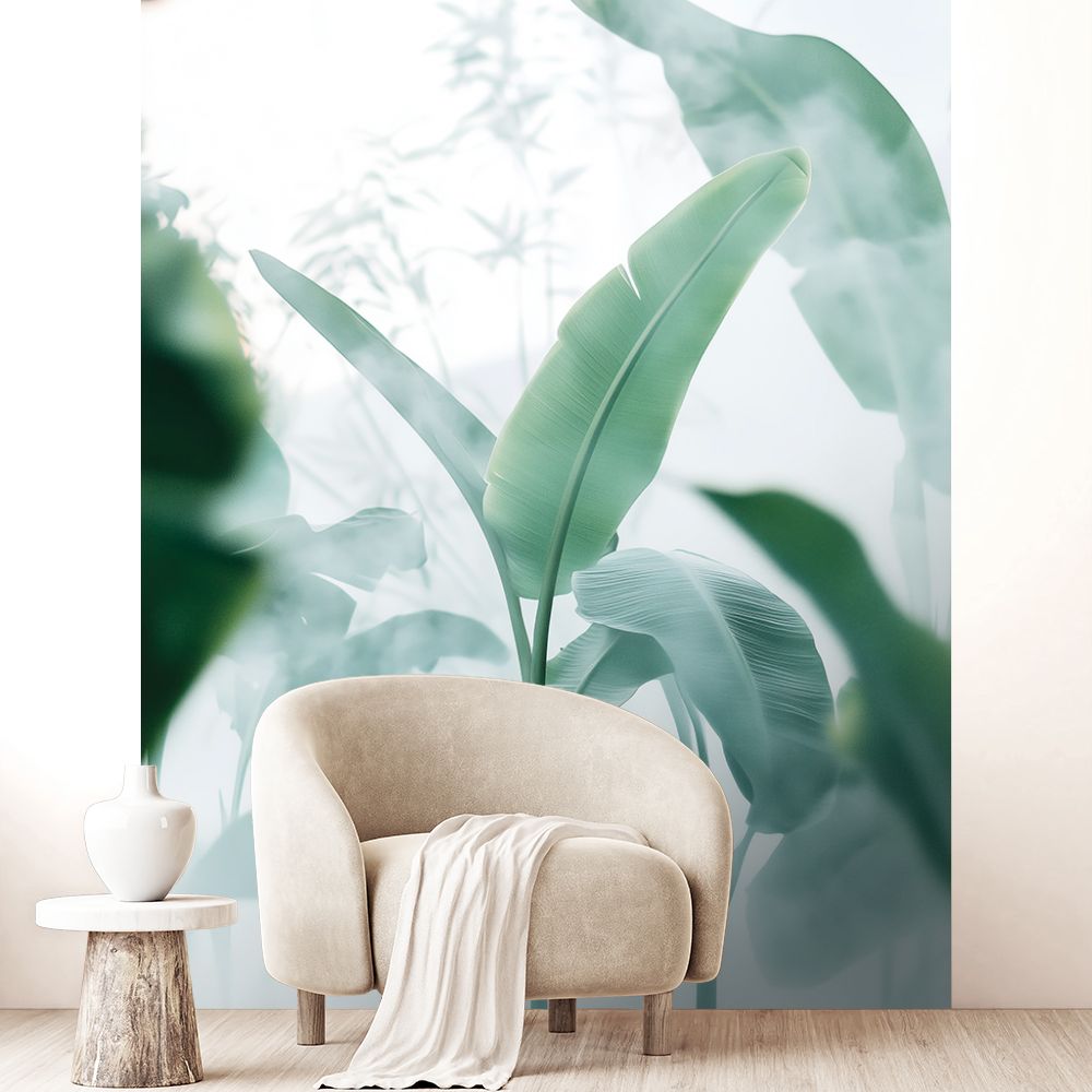 Papier peint "Feuillage apaisant"