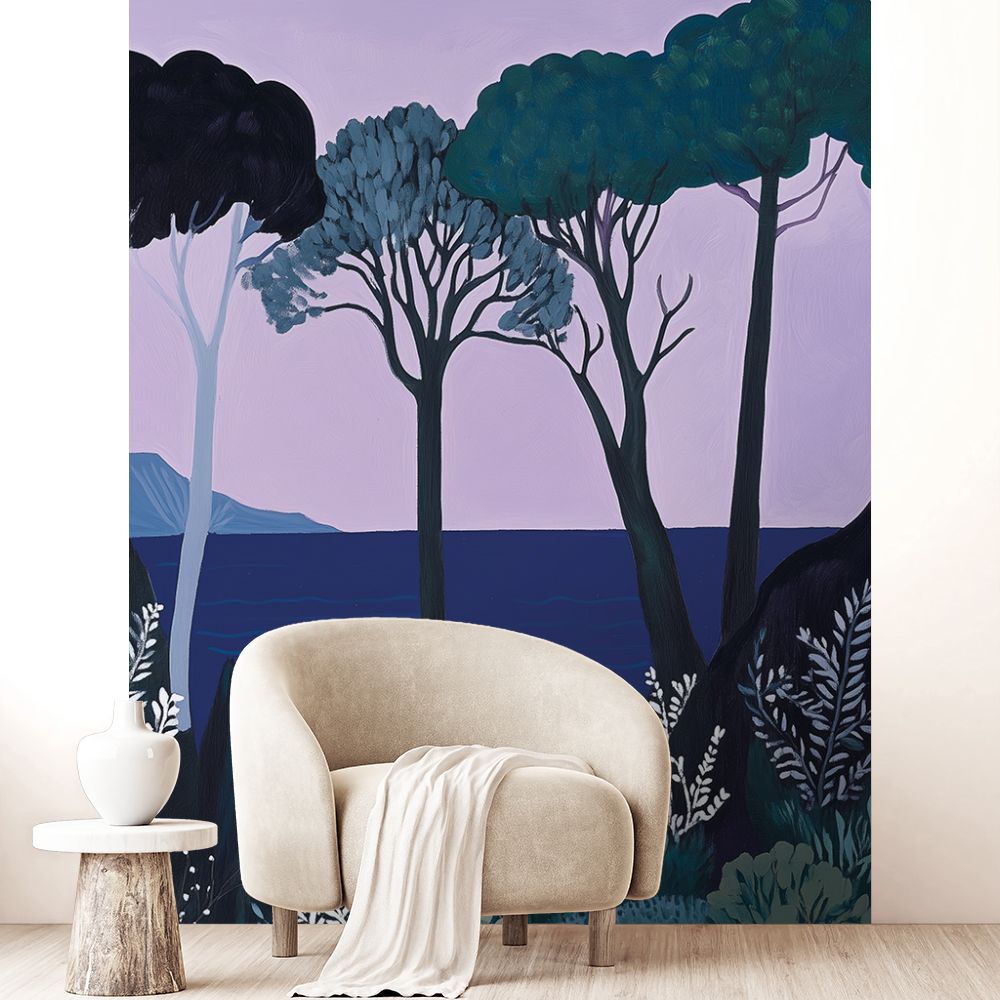Papier peint "Paysage serein"