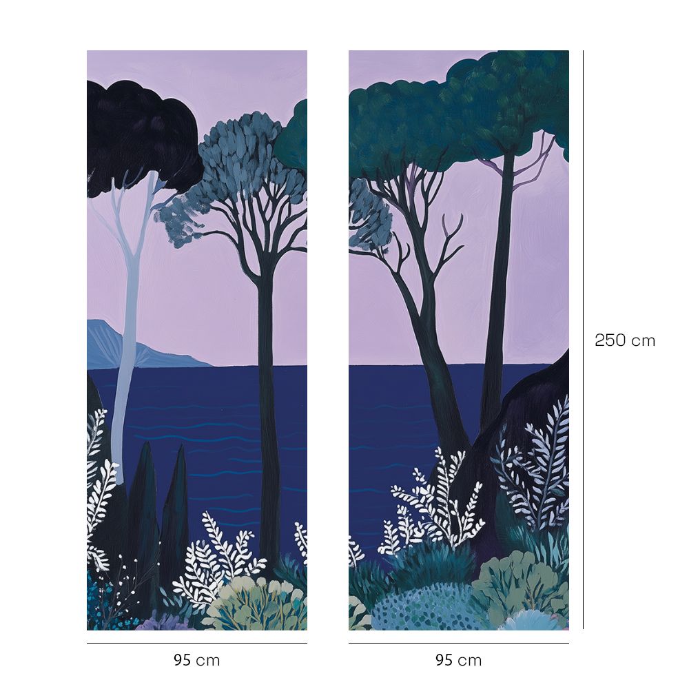 Papier peint "Paysage serein"
