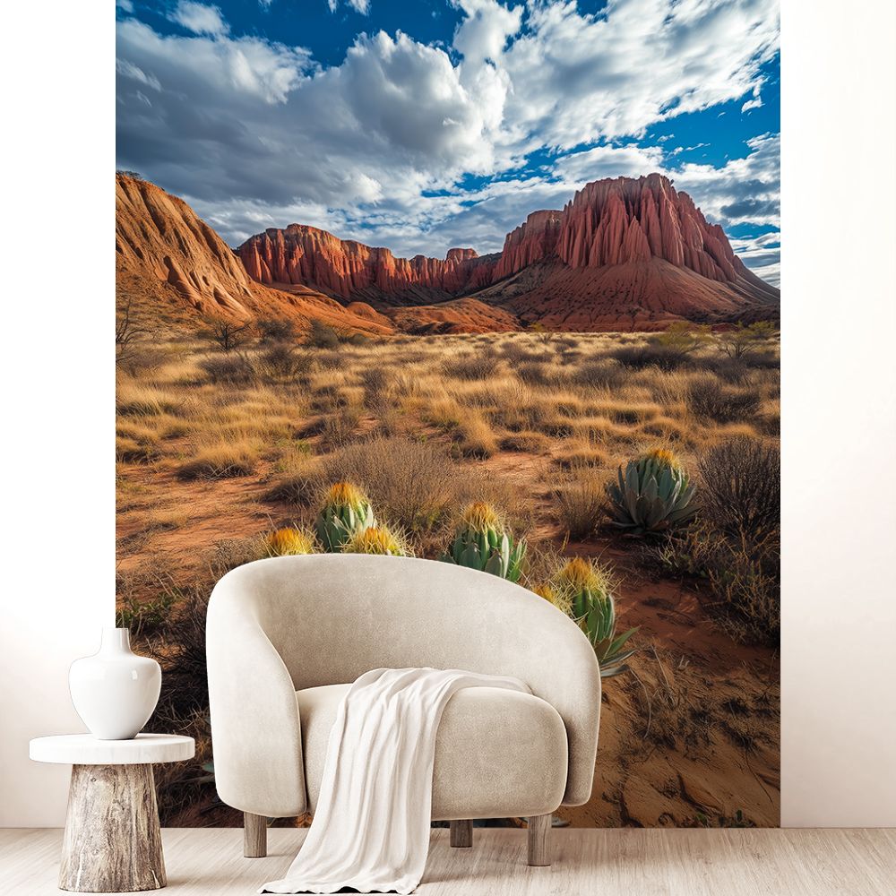Papier peint "Paysage désertique inspirant"
