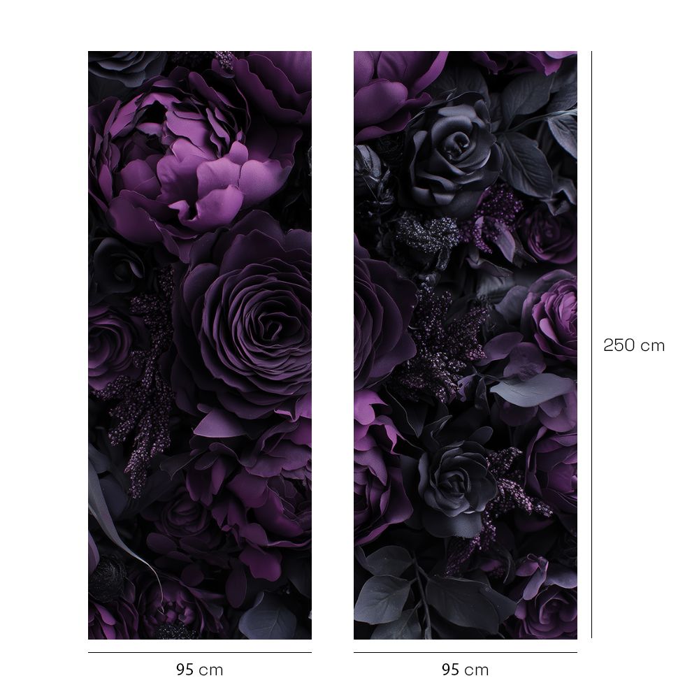 Papier peint "Fleurs somptueuses"