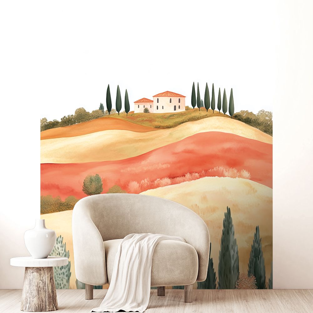Papier peint "Paysage paisible"