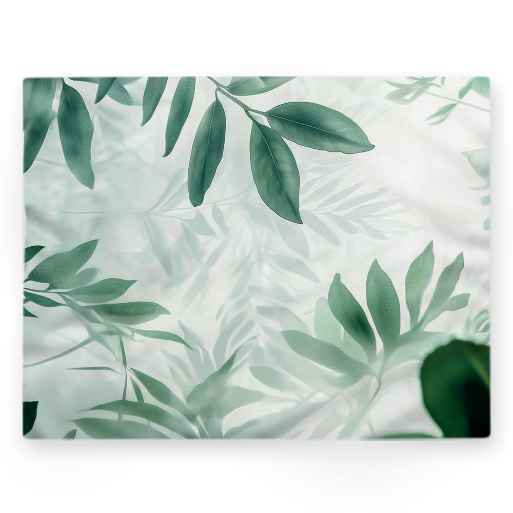 Nappe feuilles – Vert – 140×220 cm