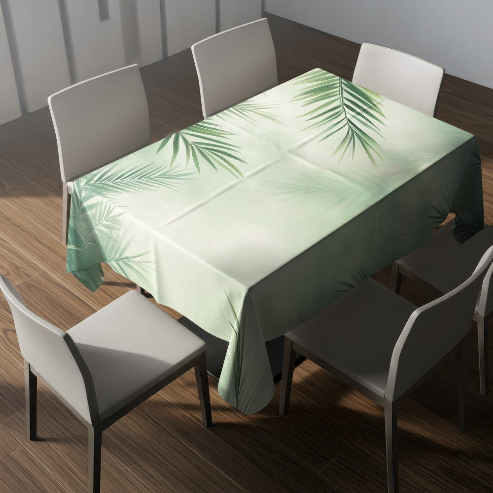 Nappe feuilles tropicales – mise en situation