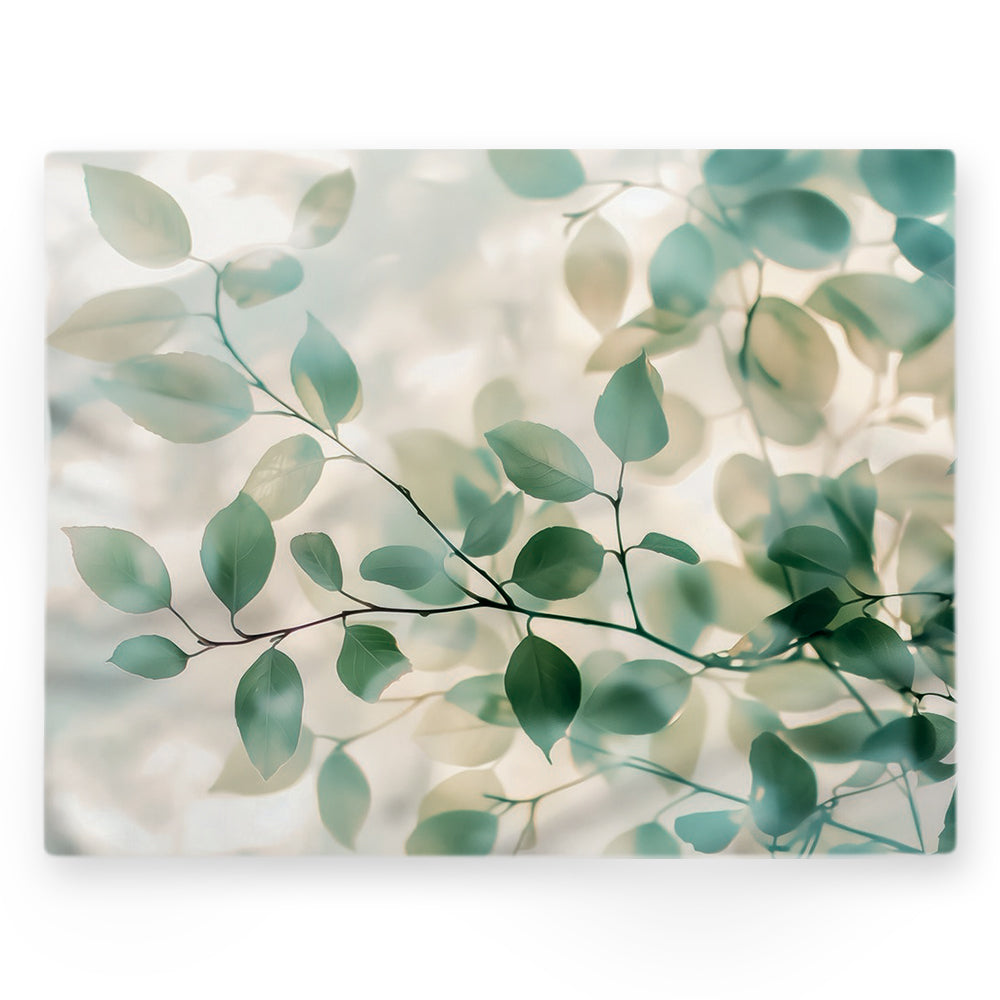 Nappe feuilles – Vert – 140×220 cm