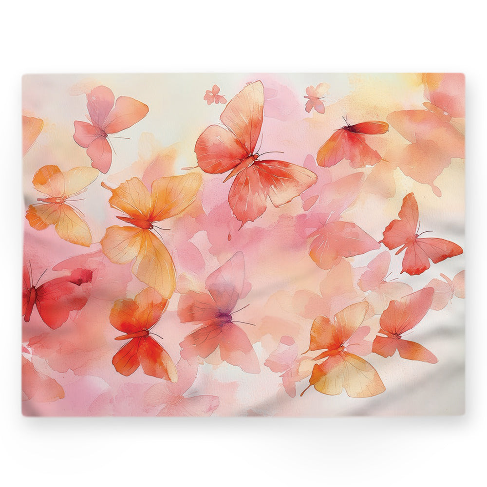 Nappe papillons – Multicouleur – 140×220 cm