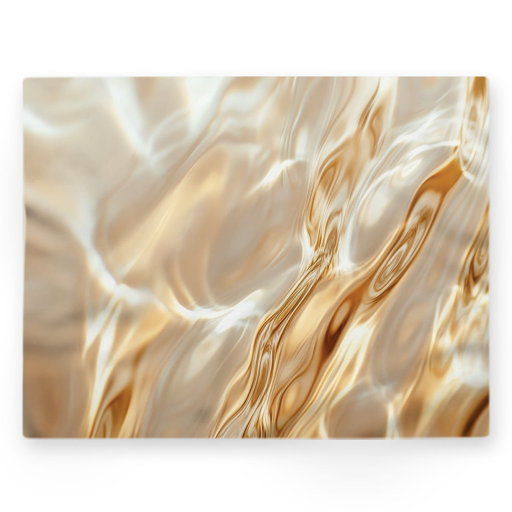 Nappe eau – Orange / cuivré – 140×220 cm