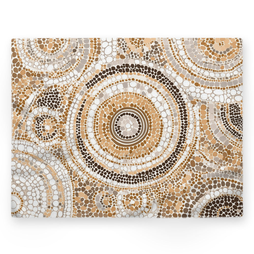Nappe cercles – Multicouleur – 140×220 cm